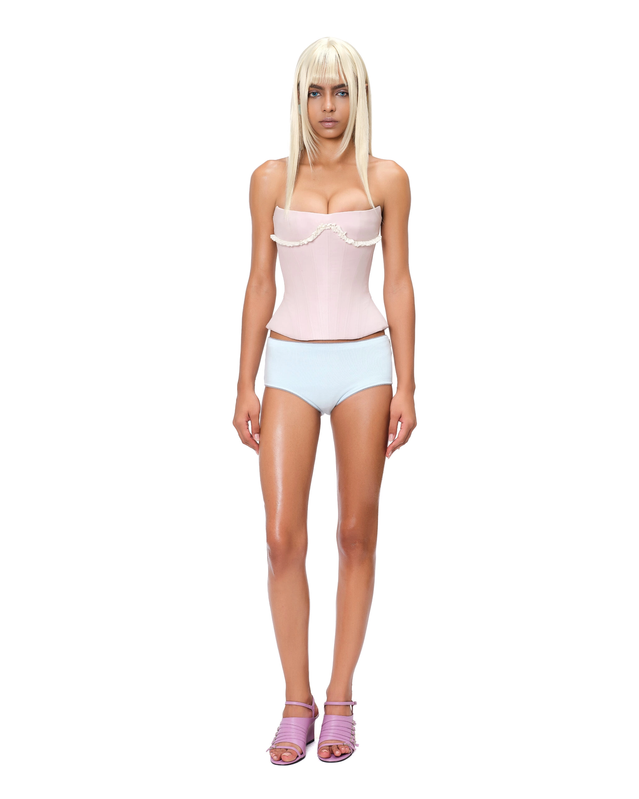 Verony Satin Corset - View 1