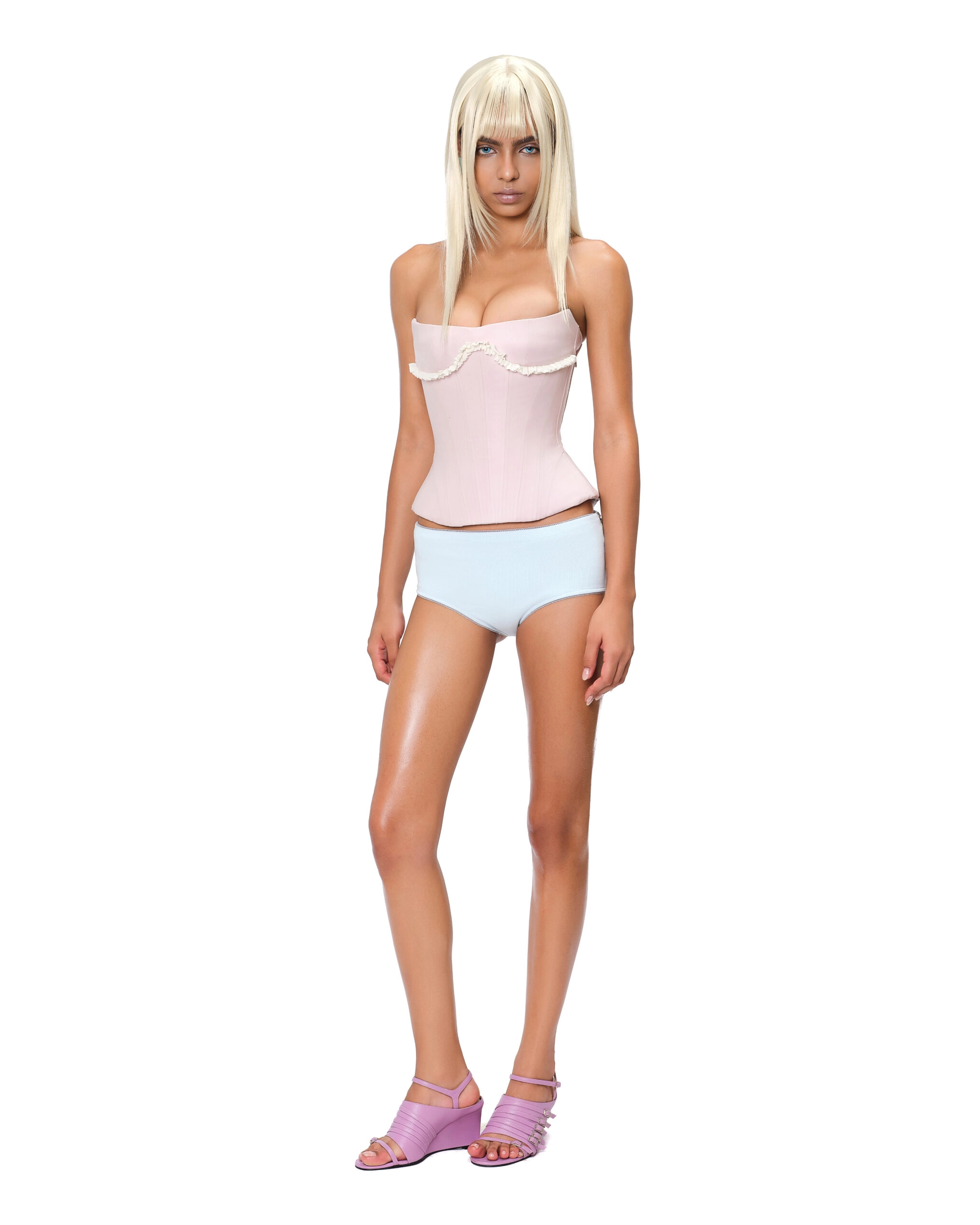 Verony Satin Corset - View 2
