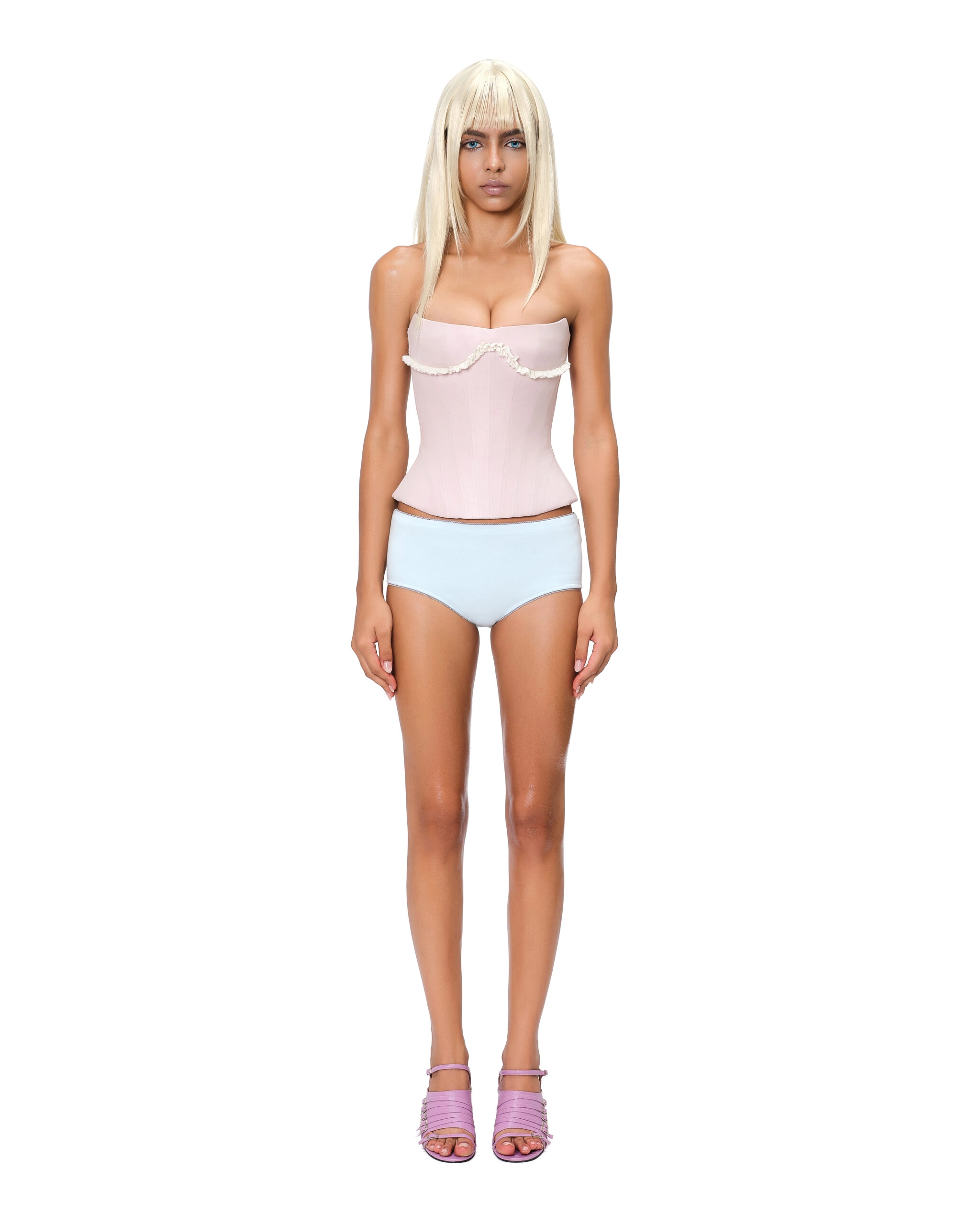 Verony Satin Corset - View 3