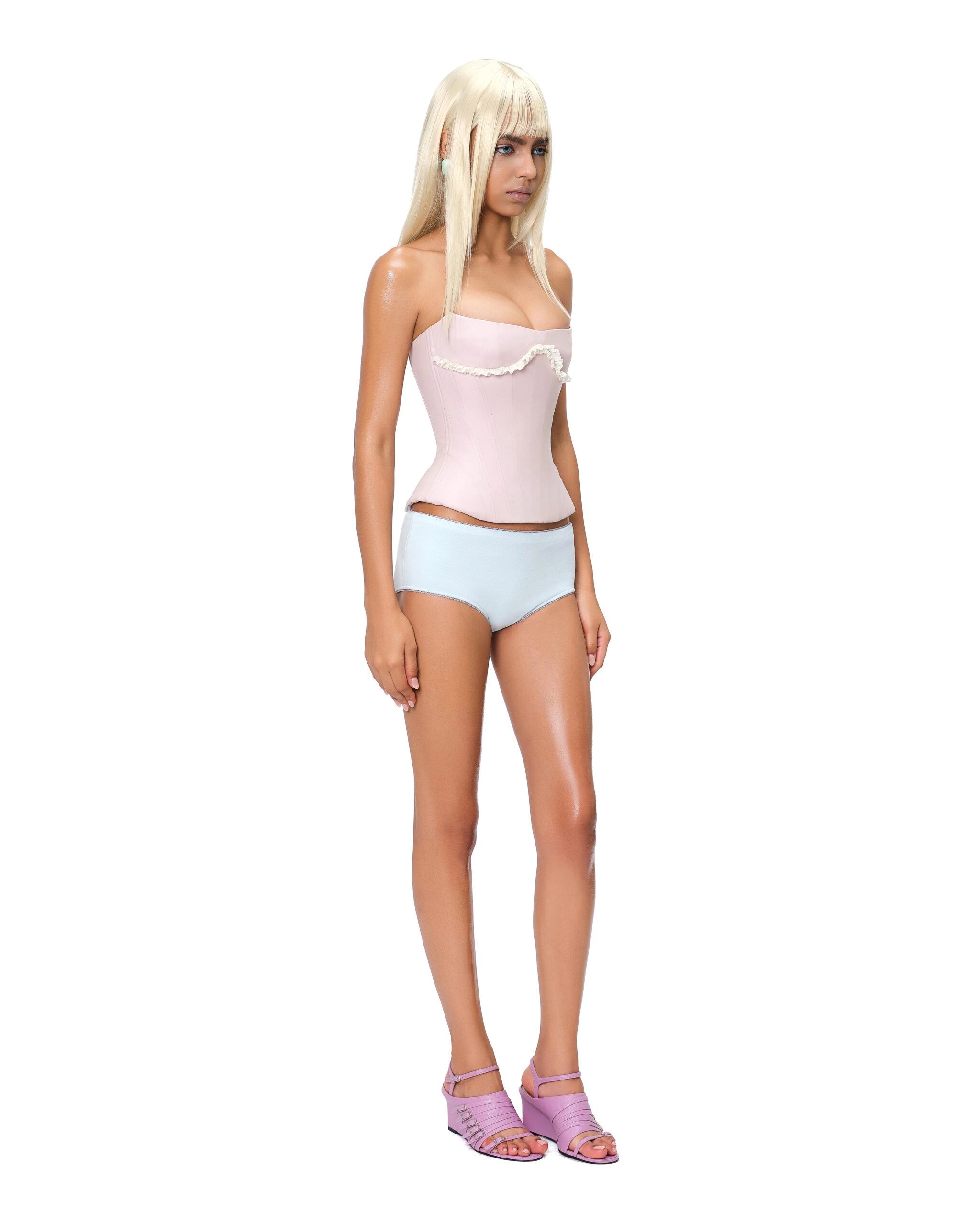 Verony Satin Corset - View 4