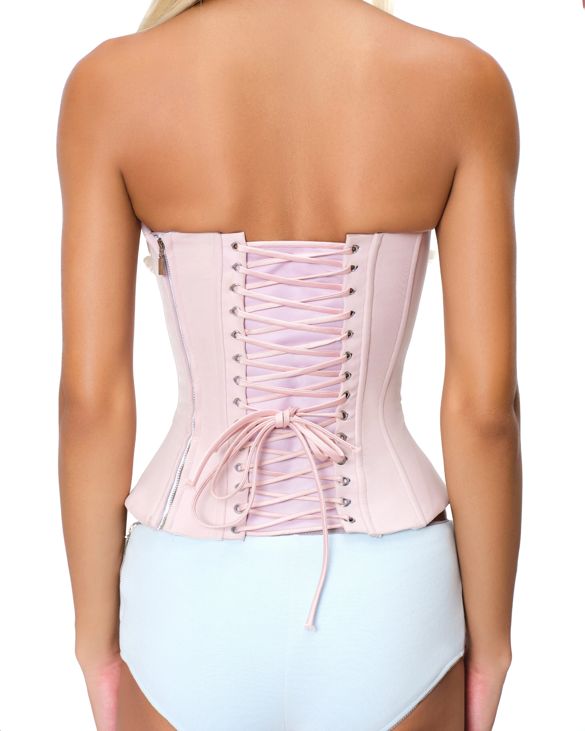 Verony Satin Corset - View 7