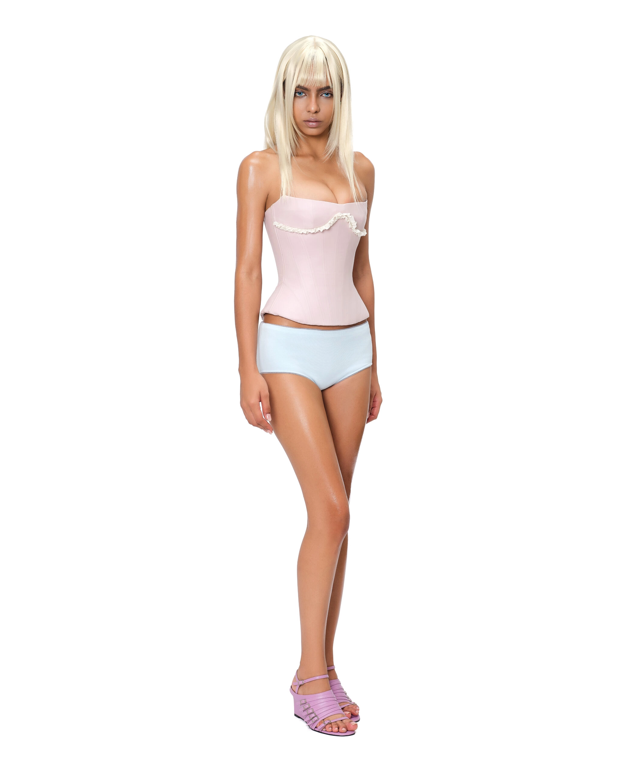Verony Satin Corset - View 11
